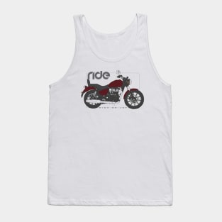 Ride meteor stellar red Tank Top